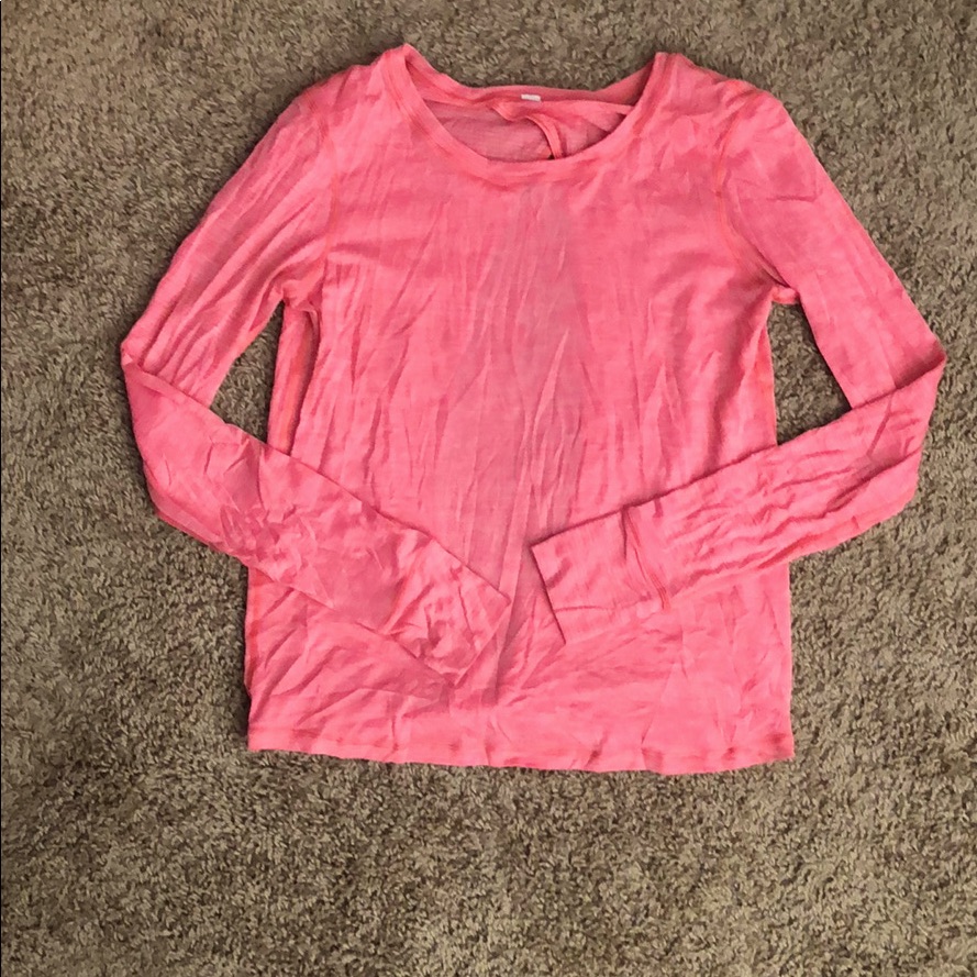 Split Back Long Sleeve